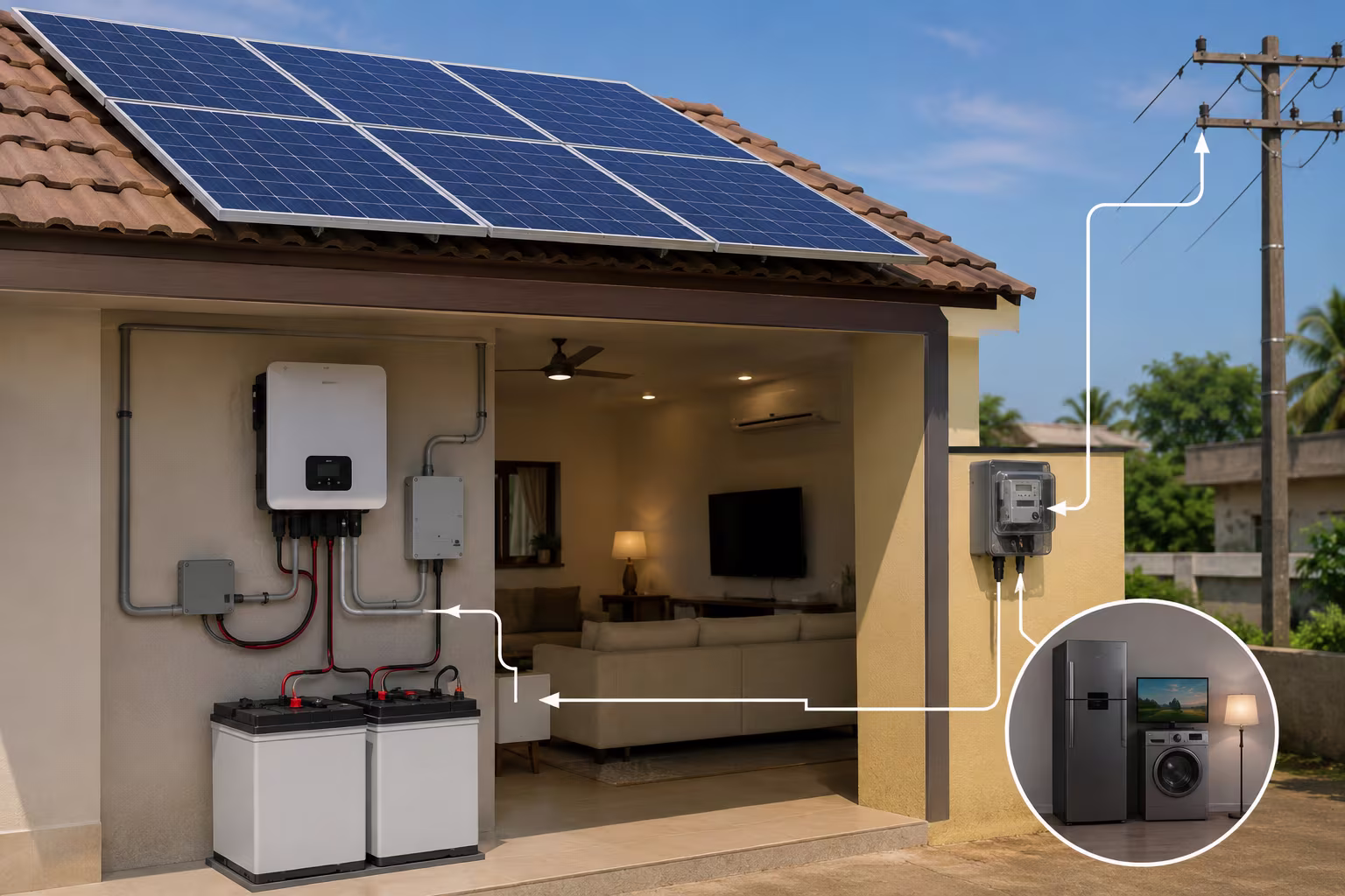 What Is a Hybrid Solar System in India? Cost, Benefits & Subsidy Guide